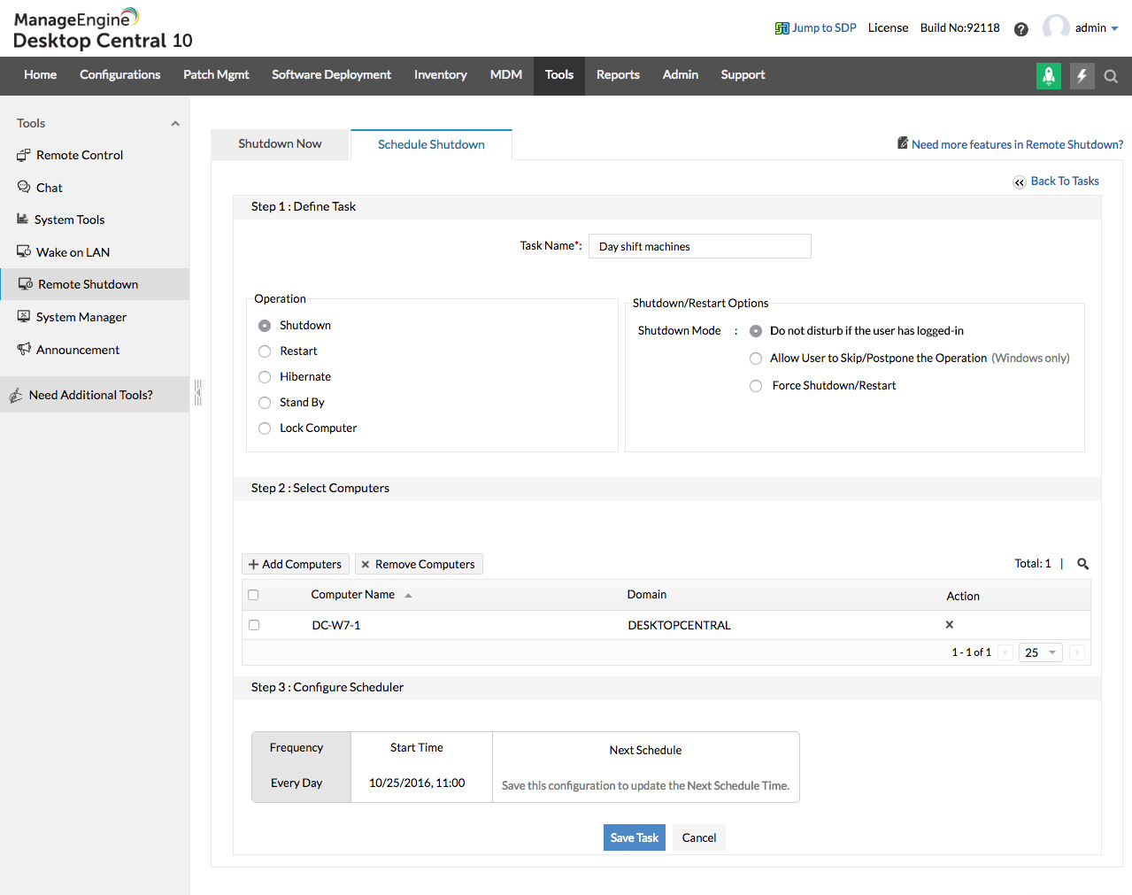 Computer power management software - ManageEngine Endpoint Central