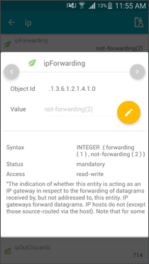 SNMP Node Details