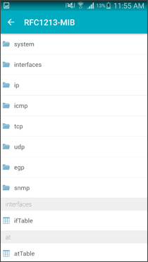 SNMP Node List