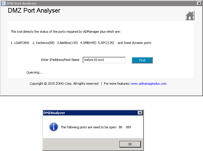 DMZ Port Analyzer