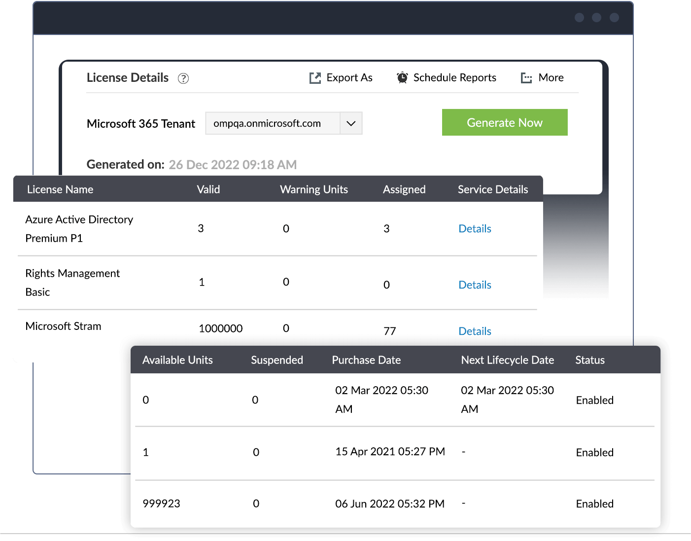 Microsoft 365 reporting