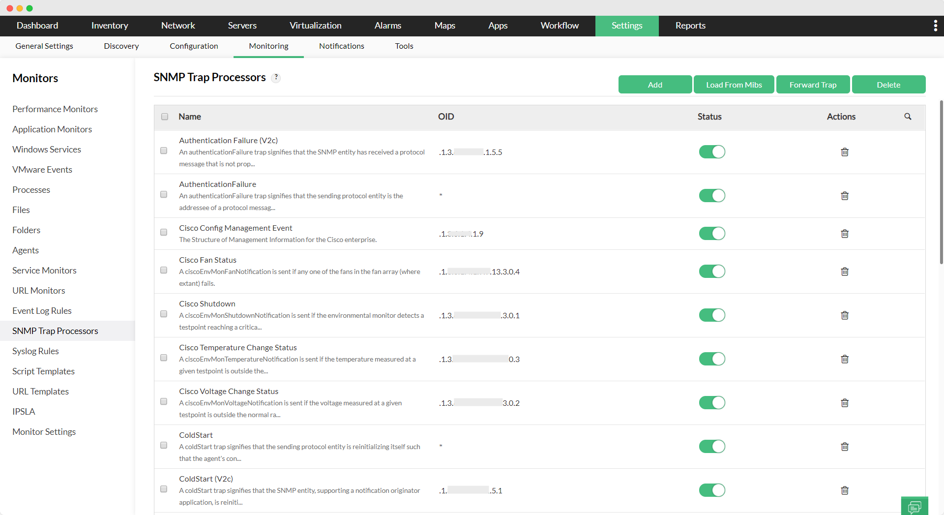 Device Availability Monitoring